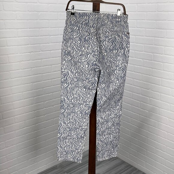 Abercrombie Fit Jeans Women 8R/29 Blue Wave‎ Waves 90s Straight Ultra High Rise - Picture 3 of 11